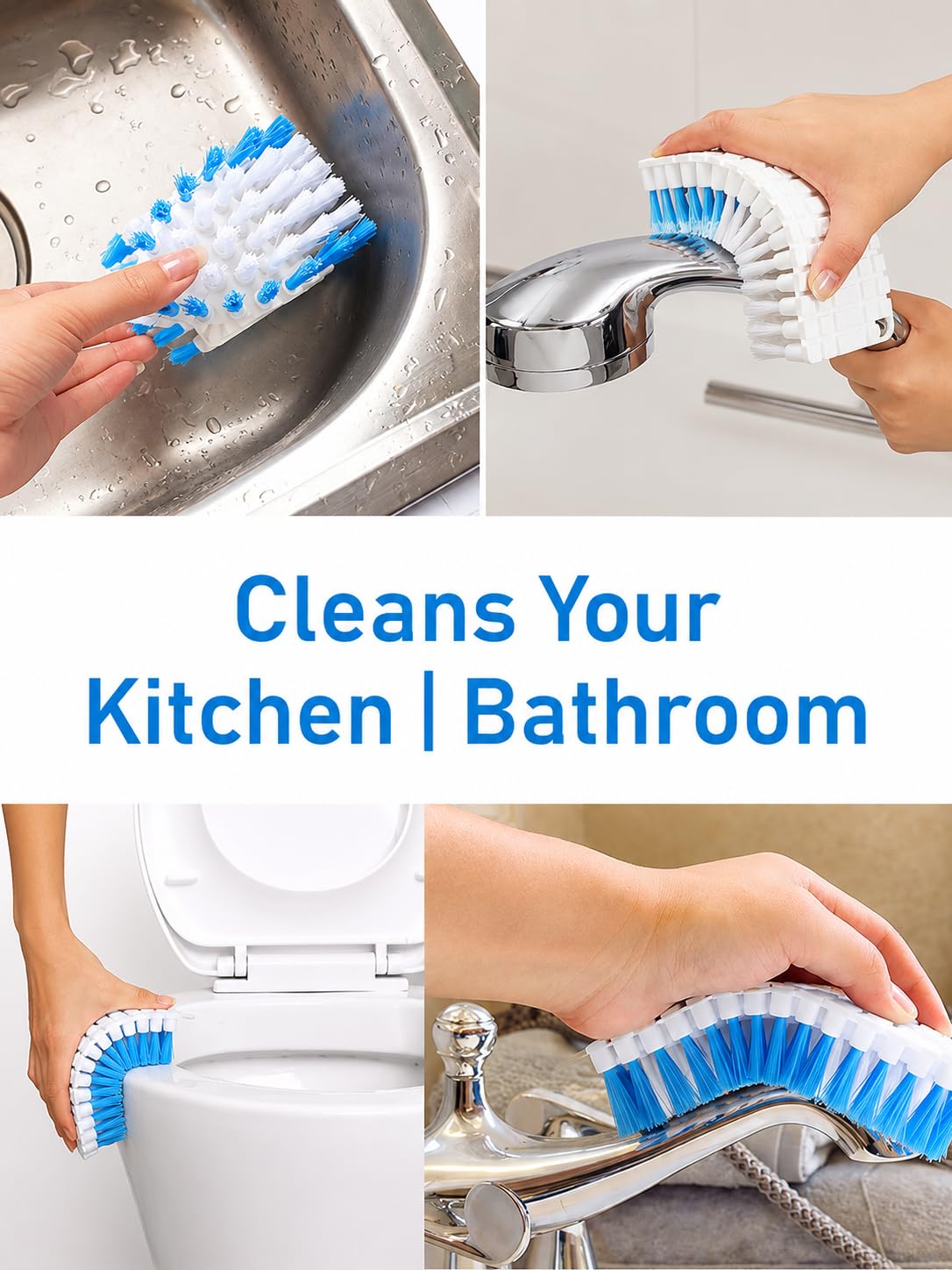 Multipurpose Durable Flexible Cleaning Brush - Image 2