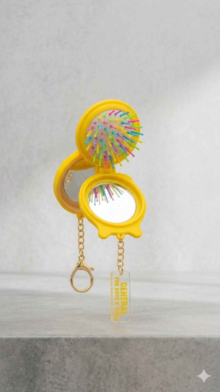 KEYCHAIN COMB WITH MIRROR - Image 3