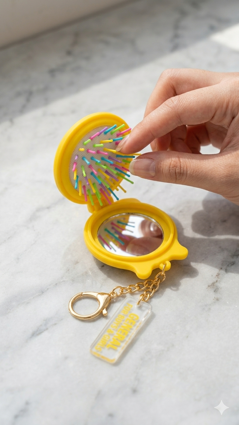 KEYCHAIN COMB WITH MIRROR - Image 4