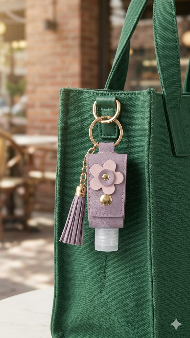 SQUEEZE BOTTLE COVER WITH KEYCHAIN - Image 5