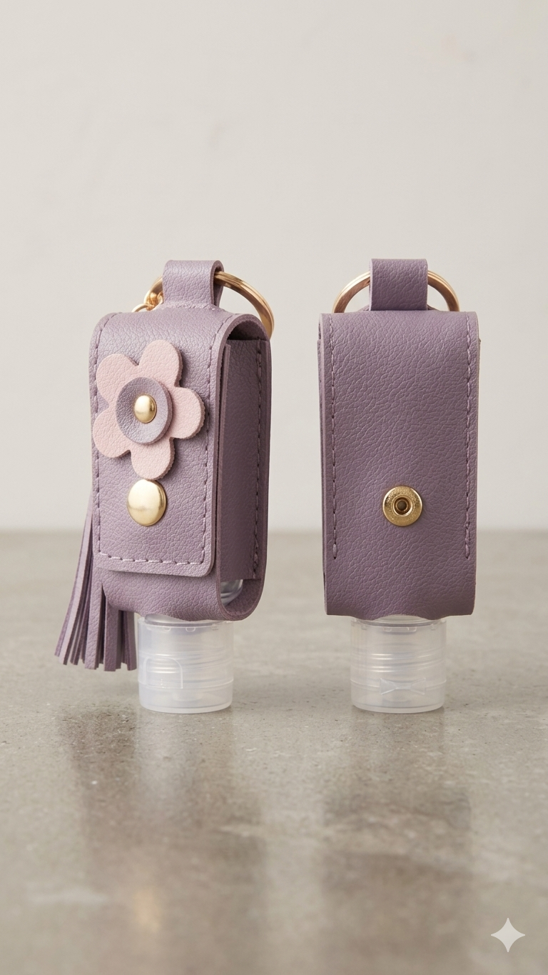 SQUEEZE BOTTLE COVER WITH KEYCHAIN - Image 2