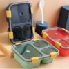 TOKYO 3 COMPARTMENT PLASTIC LUNCH BOX