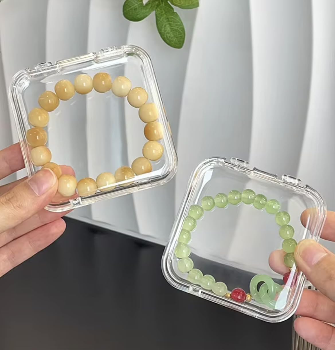 ACRYLIC TRANSPARENT JWELLERY BOX - Image 6