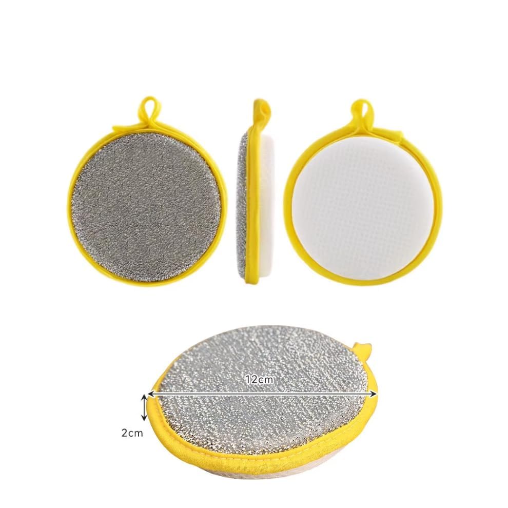 4Pcs 2-in-1 Kitchen Scrubber Set - Image 2