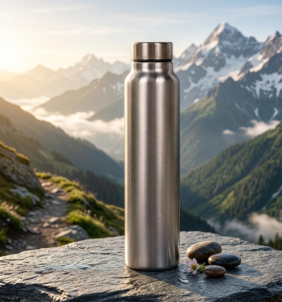 Steel Fridge Bottle 1Litre