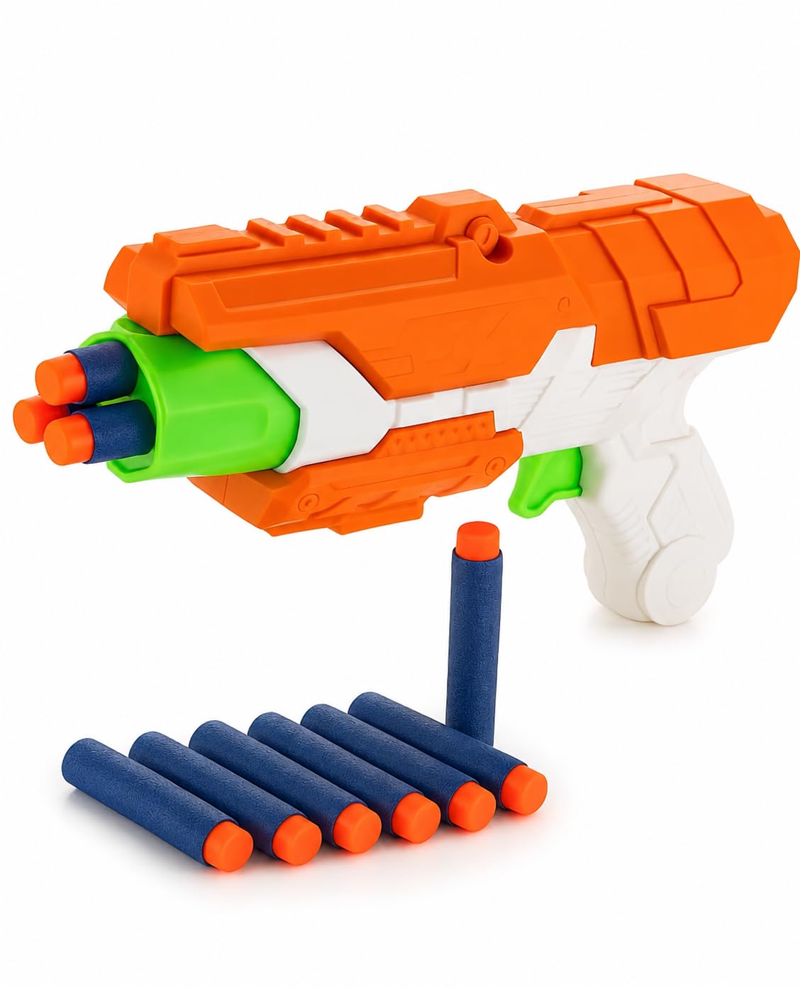 Triple Barrel Foam Dart Blaster Toy Gun - Image 2