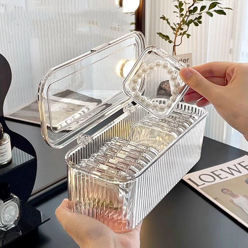ACRYLIC TRANSPARENT JWELLERY BOX - Image 5