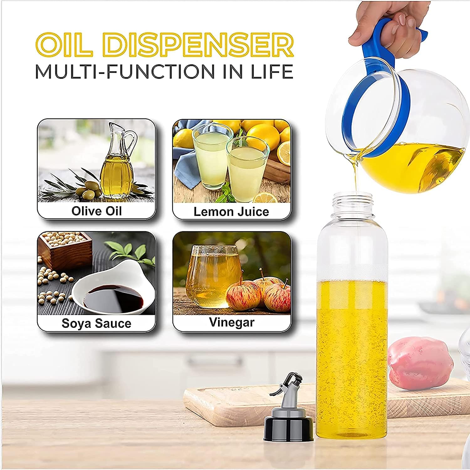 OIL DISPENSER PLASTIC 1L - Image 6