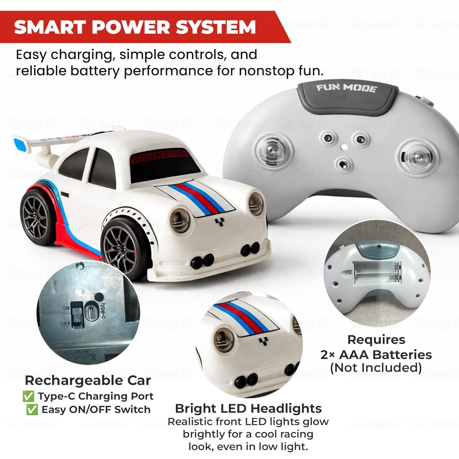 Remote Control RC Drift Racing Car - Image 9